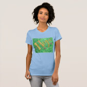 ホープ絵を描ワードの感動的カスタム Tシャツ (正面フル)