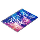 ホープ繁栄バイブル聖句クリスチャン聖なる書物、 経典 ノートブック (左側)