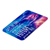 ホープ繁栄バイブル聖句クリスチャン聖なる書物、 経典 マグネット (左側)