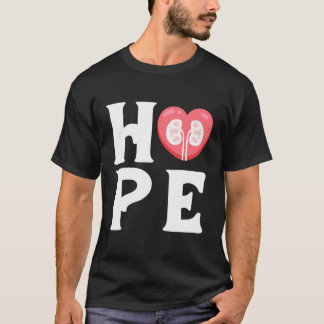 ホープ腎臓病菌腎臓病ナース透析 Tシャツ