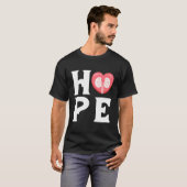 ホープ腎臓病菌腎臓病ナース透析 Tシャツ (正面フル)