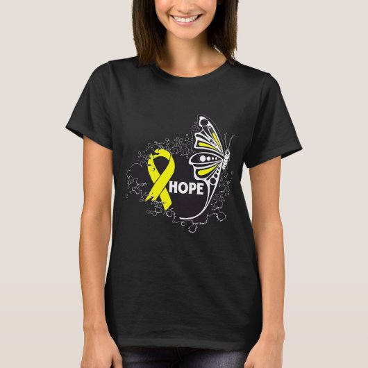 ホープ自殺防止蝶 Tシャツ (正面)