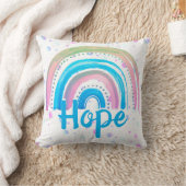 ホープ虹とらせん状 クッション (ブランケット)