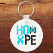 ホープ蝶リボン中毒の回復 キーホルダー (正面)