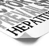 ホープ語コラージュC型肝炎 ポスター (角)