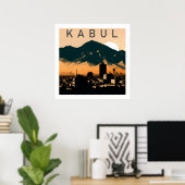 ホープ静かス – カブールの静かな夜 ポスター (ホームオフィス)