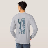ホープ音( Light ) |メンズ長袖 Tシャツ (裏面フル)