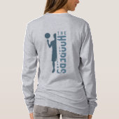 ホープ音( Light ) |女性の長袖 Tシャツ (裏面)