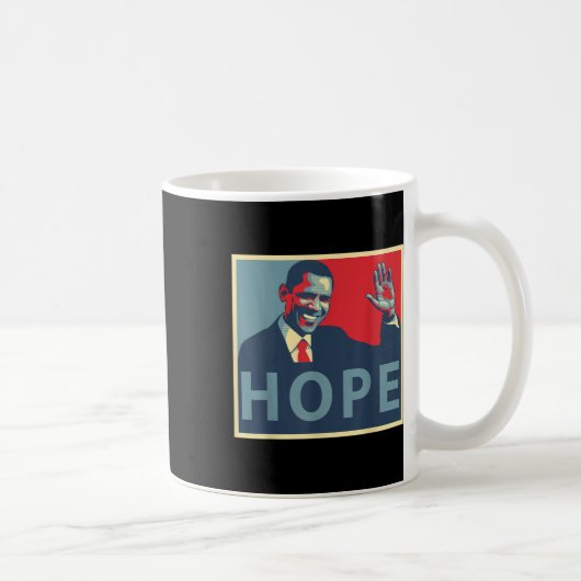 ホープ・オバマ44大統領 コーヒーマグカップ (右)