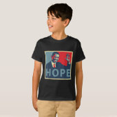 ホープ・オバマ44大統領 Tシャツ (正面フル)