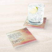 ホープ ガラスコースター (アングル)