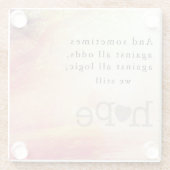 ホープ ガラスコースター (裏面)