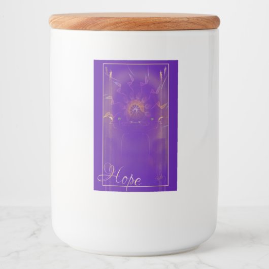 ホープ・キャニスタ フードラベル (正面)