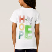 ホープ – キリスト教の信仰感動的の家 Tシャツ (裏面)