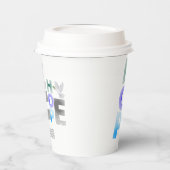 ホープ – キリスト教信仰感動的紙カップ 紙コップ (左)