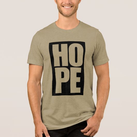 ホープ テキスト プリント Tシャツ (正面)