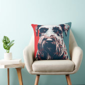 ホープ・ドッグによるジャイアントシュナウザー クッション (椅子)