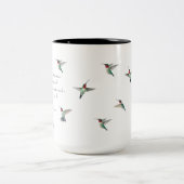 ホープ・ハミングバード ツートーンマグカップ (中央)