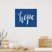 ホープ – ハンドレタリングタイポグラフィデザイン ポスター (キッチン)