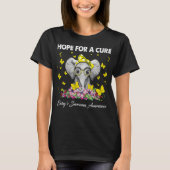 ホープ・フォー・ザ・キュア・エウイングス肉腫認識度 Tシャツ (正面)