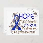 ホープ・フラワーリボン注射器 ポストカード (正面/裏面)