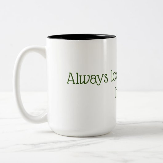 ホープ・マグ ツートーンマグカップ (左)