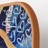 ホープ・モノグラムイニシャル ピックルボールラケット (左詳細)