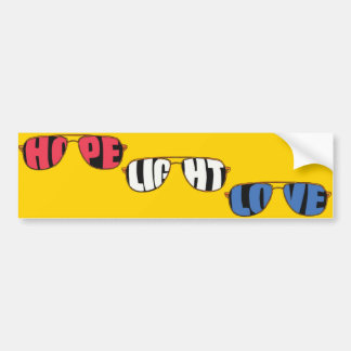 ホープ・ライト・ラブバイデン氏 バンパーステッカー
