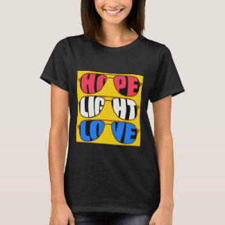 ホープ・ライト・ラブTシャツ Tシャツ