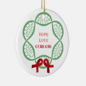 ホープ,ラブ,キュアGM1リースオーナメント セラミックオーナメント (右)