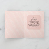 ホープ，喜び，平和勇気付けられるカード カード (内部)