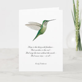 ホープEmily Dickinsonノートカード ノートカード