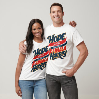 ホープMOTIV KAMALA HARRIS KONTERFEI Blau Rot Tシャツ