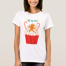 ホーホクッキーデザインTシャツinホワイト