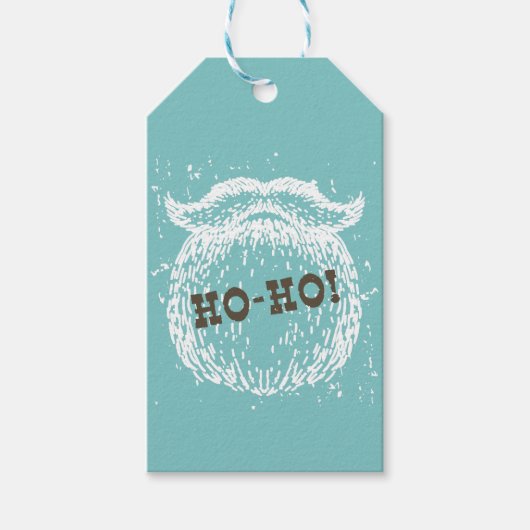 ホーホクリスマスホリデーサンタノエル ギフトタグ (正面)
