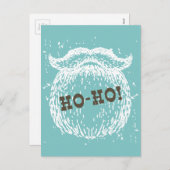 ホーホクリスマスホリデーサンタノエル シーズンポストカード (正面/裏面)