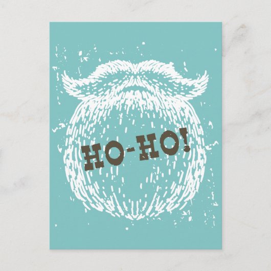 ホーホクリスマスホリデーサンタノエル シーズンポストカード (正面)