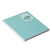 ホーホクリスマスホリデーサンタノエル ノートパッド (アングル)