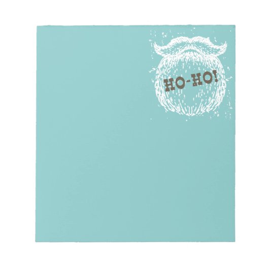 ホーホクリスマスホリデーサンタノエル ノートパッド (正面)