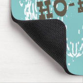 ホーホクリスマスホリデーサンタノエル マウスパッド (コーナー)