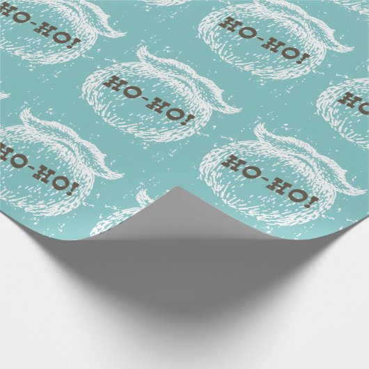 ホーホクリスマスホリデーサンタノエル ラッピングペーパー (角)