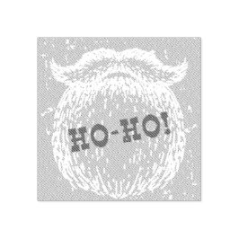 ホーホクリスマスホリデーサンタノエル ラバースタンプ