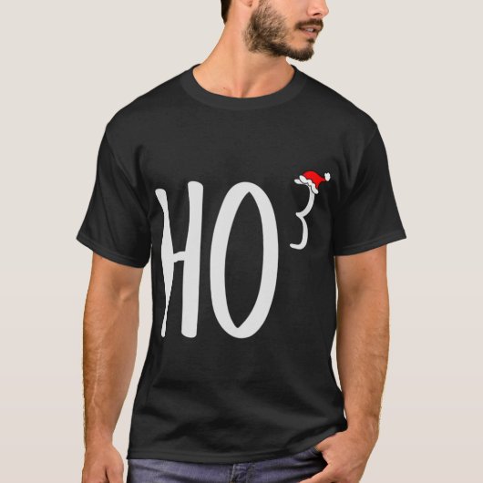 ホーホホーホー数学先生クリスマス Tシャツ (正面)