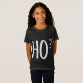 ホーホホーホー数学先生クリスマス Tシャツ (正面フル)