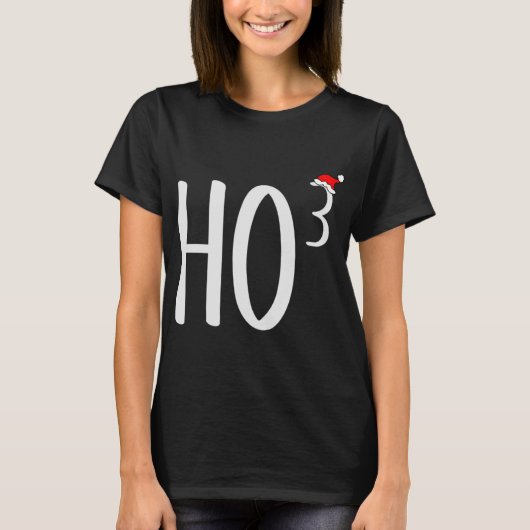 ホーホホーホー数学先生クリスマス Tシャツ (正面)