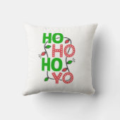 ホーホーおもしろいクリスマス クッション (裏面)