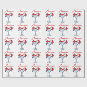 ホーホーが打った ラッピングペーパー (フラット)