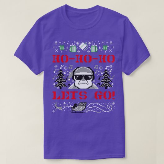 ホーホークリスマス Tシャツ (デザイン正面)