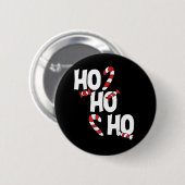 ホーホーホークリスマスクリスマス 缶バッジ (正面&裏面)