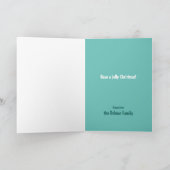 ホーホーホーサンタカスタマイズ カード (内部)